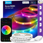 Govee Smart RGBIC LED Strip Lights 65.6ft, Alexa LED Light Strip Work by Govee