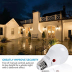TORCHSTAR Dusk to Dawn Light Bulbs Outdoor, Sensor A19 LED Light Bulb, Auto - Image 4