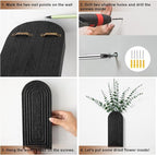 Wooden Wall Art Decor: Wall Vases - Image 8