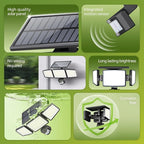 Philips Solar Security Light Outdoor Light 302 LEDs 1200lm，Solar-Powered - Image 2