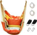 Hommtina Hammock Chair Hanging Rope Swing, Max 300 Lbs Hanging Chair by Hommtina