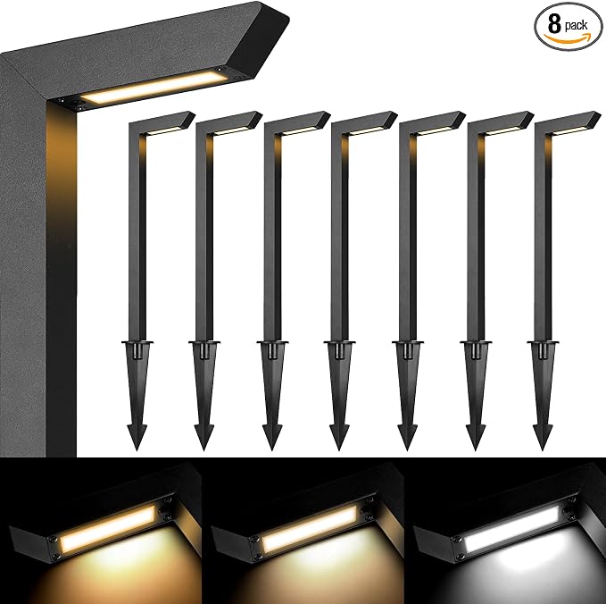Gardencoin 3CCT LED Low Voltage Landscape Pathway Light, 12V Premium by Gardencoin