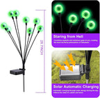 ASMAD Scary Solar Eyeball Lights, Waterproof Swaying Firefly Path Lights - Image 5