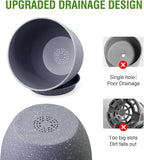 10/9/8 inch Plant Pots, Flower Pots - Image 6