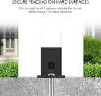Kozyard Ground Mounting Kit for 4-Panel Privacy Screens – Perfect for Securing - Image 3