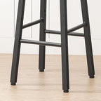 HOOBRO Bar Stools, Bar stools Set of 2, Counter Height Bar Stools, 24.8" - Image 9