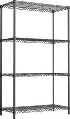2400LBS 35.5" W Standing Shelf Units Wire Rust-Proof Outdoor Storage Shelving - Image 6
