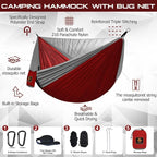 Camping Hammock, Portable Hammocks - Image 2