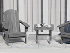 SERWALL Folding Outdoor Side Table Set of 6, Adirondack End Table - Image 9