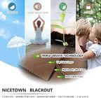NICETOWN Sliding Door Curtain for Patio Extra Wide, Grommet Top Thermal - Image 6