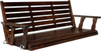 Wooden Porch Swing, Ergonomic Seat, Bench Swing - Image 8