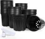 JERIA 100-Pack 1 Gallon Flexible Plant Nursery Pots by JERIA