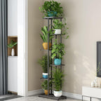 LINZINAR Plant Stand Indoor Outdoor Metal 6 Tier 7 Potted Multiple Flower Pot - Image 3