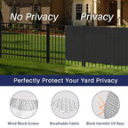 Windscreen4less Privacy Fence Screen Heavy Duty Windscreen Fencing Mesh Fabric - Image 3