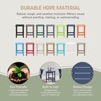 WestinTrends Malibu Square Outdoor Side Table - Image 6