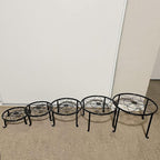 5 Pack Metal Plant Stands, Heavy Duty Potted Holder - Image 5