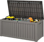 Outdoor Storage Box, Resin Deck Boxes Indoor and outdoor, Waterproof Storage - Image 5