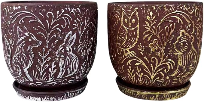 Decorative Ceramic Planter Pot by Claybourne