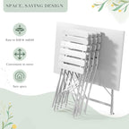 MELLCOM 5-Piece Foldable Patio Dining Set - Image 5