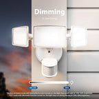 Onforu 100W LED Motion Sensor Outdoor Lights, Dusk to Dawn Flood Light Outdoor - Image 5