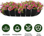 3PCS 36 Inch Planter Basket Liners Fabric Window Box Liners Felt Trough Planter - Image 3