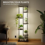 Bstrip Plant Stand Indoor with Grow Lights, 7-Tier Flower Rack, Corner Plant - Image 2