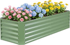 ZORMY 6×2×1.4ft Galvanized Raised Garden Bed Kit, Metal Planter Boxes Outdoor - Image 9