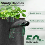 T4U 3 Gallon Grow Bags, Upgrade Grow Bags - Image 4