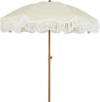 AMMSUN 6.5ft Boho Outdoor Umbrella by AMMSUN