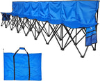 VEVOR Portable Folding Bench, 8 Seat Foldable Soccer Bench - Image 9