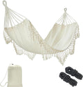 JoyView Boho Macrame Single Hammock by JoyView