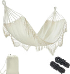 JoyView Boho Macrame Single Hammock by JoyView