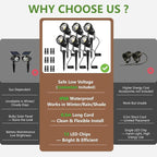 L LOHAS LED 5W Low Voltage Landscape Lighting, 12V 24V Outdoor Spot Lights - Image 2