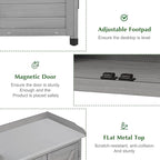Outdoor Storage Cabinet & Potting Bench Table - Image 6