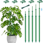 Telescoping Plant Stakes, Plant Sticks Support Tall by Stroller