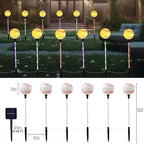 Solar Lights Outdoor, Baseball Theme LED Stake Light - Image 3