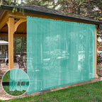 SpaceDresser Waterproof Outdoor Sheer Curtains - Image 8
