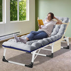 ABORON 3-in-1 Sun Tanning Chair – Oversized Folding Chaise Lounge - Image 5