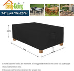 Easy-Going Patio Furniture Cover Waterproof Outdoor Rectangular Table Cover - Image 2