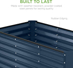 Best Choice Products 4x2x2ft Outdoor Metal Raised Garden Bed, Deep Root Box - Image 7