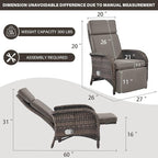 Belord Versatile Outdoor Recliner Chair - Image 2