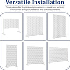 Outdoor Privacy Screen, Freestanding Privacy Fence Panels - Image 7