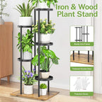 iDavosic.ly 5 Tier Plant Stand Indoor Outdoor, Tiered Corner Multiple Flower - Image 4