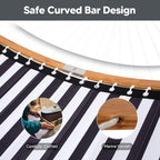 SUNCREAT Hammocks for Outside Hanging Tree Hammock for Outdoor, Large - Image 5