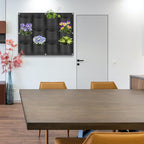 12 Pockets Hanging Planter Bags, Hanging Vertical Wall Mounted Plant Planting - Image 9