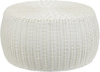 Resin Wicker Storage Stool or Side Table by HouseholdEssentials