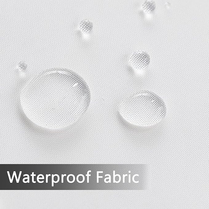 SpaceDresser Waterproof Outdoor Sheer Curtains - Image 6