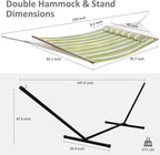 SUNCREAT Portable Double Hammock - Image 4