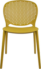 2xhome Patio Dining Chair | Modern Stackable Outdoor Pool Side Chair | Weather by 2xhome