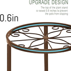 CADANI 5-Pack Metal Plant Stands - Image 4
